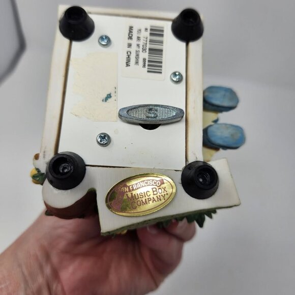 The San Francisco Music box company An Old Friendship figurine musical - Picture 4 of 4